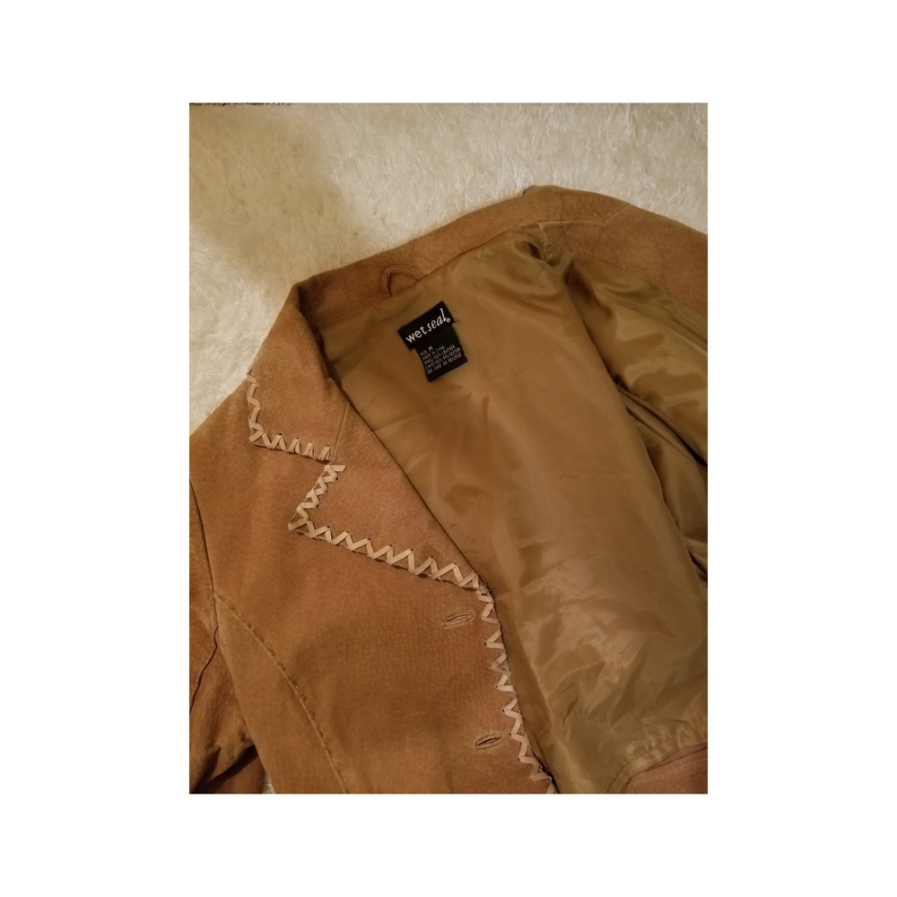 90's Wet Seal suede jacket - Picture 4 of 4